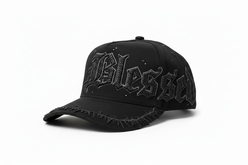 Gorra Blessed con textura gamuza